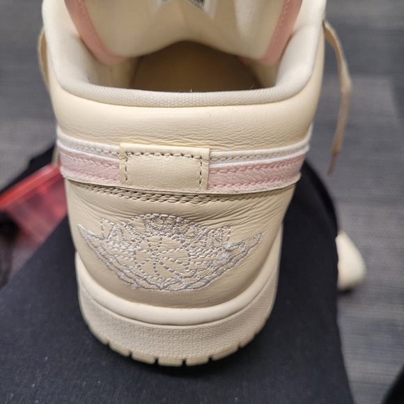 Jordan Cream and Pink Women's Sneakers - Picture 10 of 10